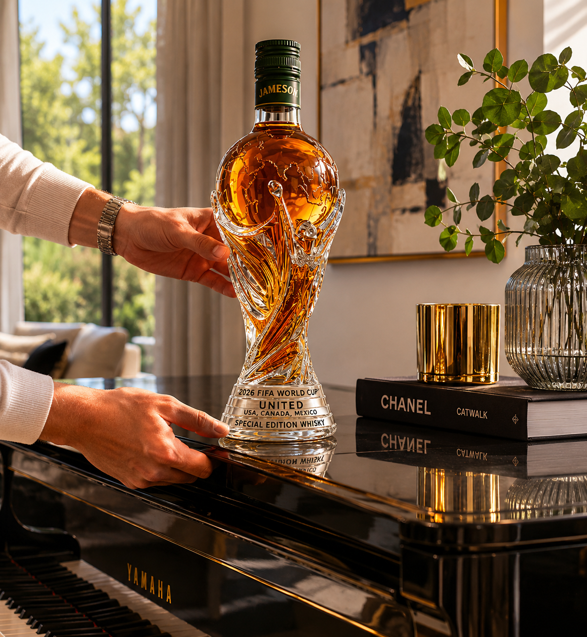 Botella de Whisky - Edición Copa del Mundo