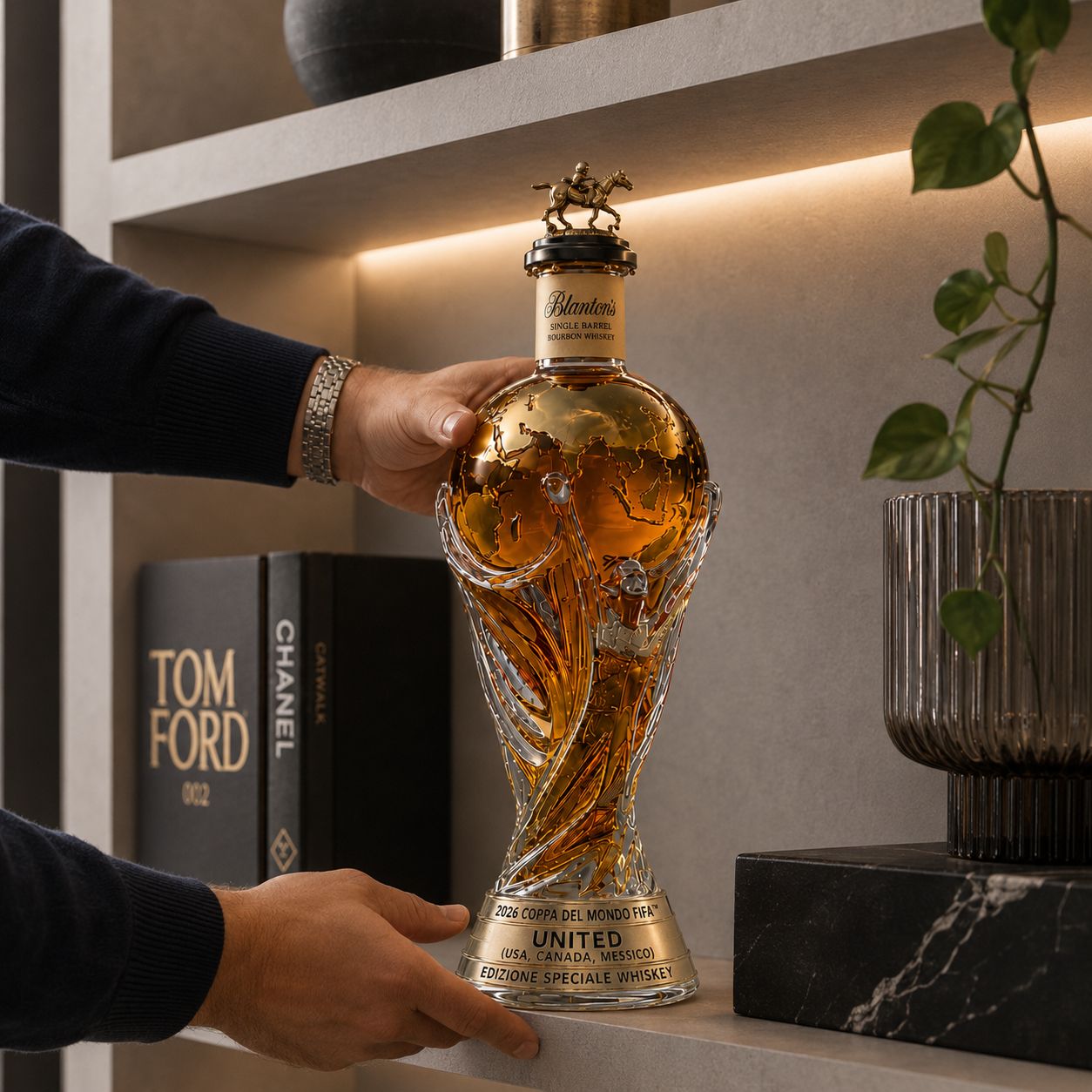 Botella de Whisky - Edición Copa del Mundo