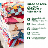 Juego de cama acolchado de 3 piezas - Taller del Padre Noël