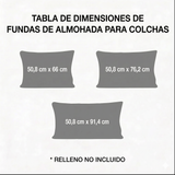 Funda de Cojín Acolchada - Maravilla Helada